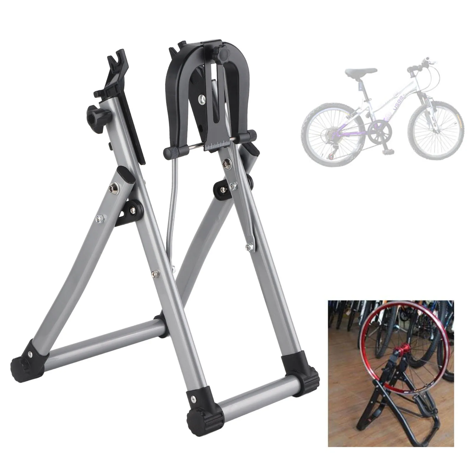 Bike Bicycle Wheel Truing Stand Maintenance Cycling Accessory Parts