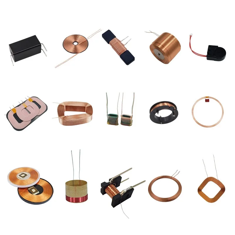 Factory Custom Wireless Charging Coil Self-adhesive Hollow Induction Bar Coil Skeleton Precision Trigger Inductor Coil