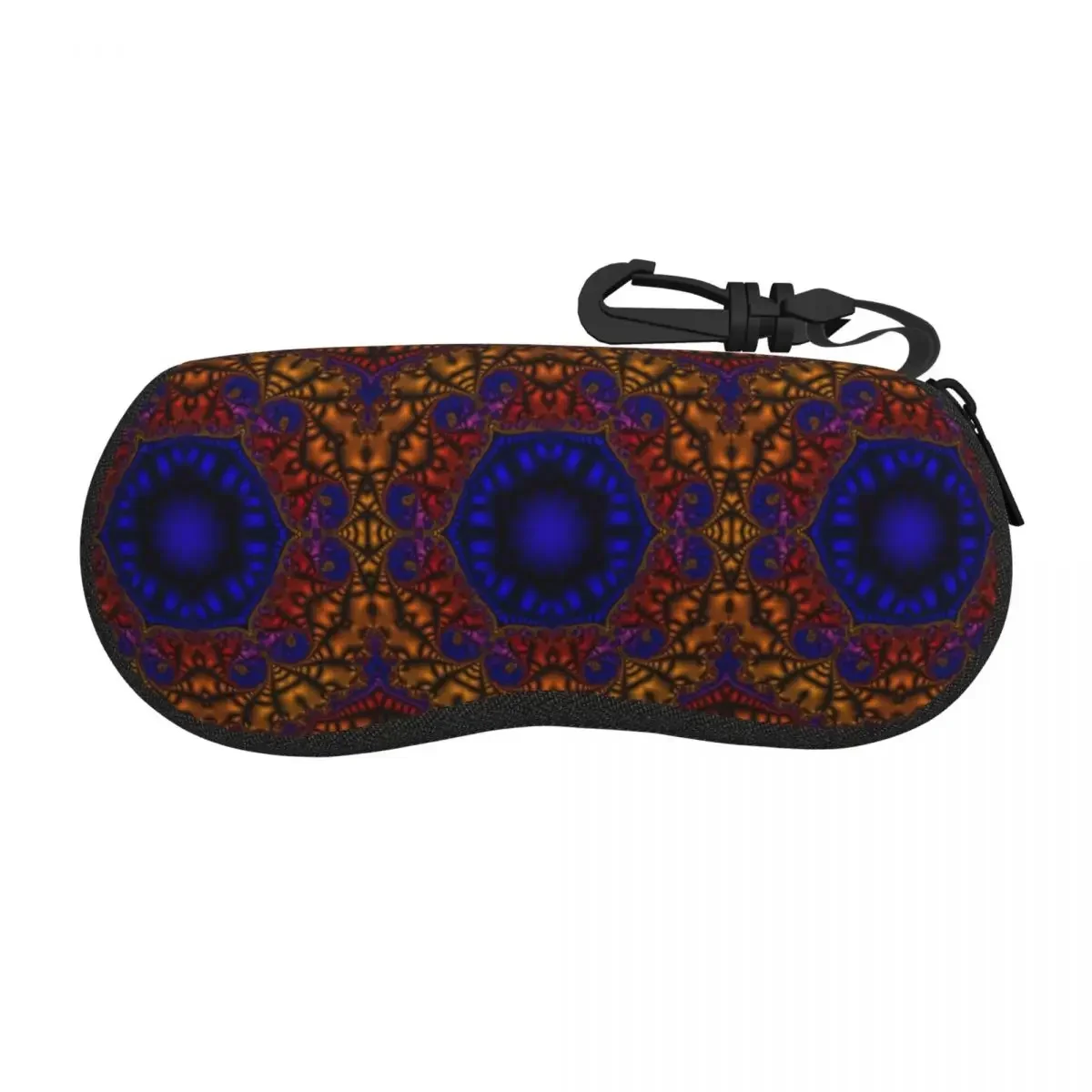 Custom Moroccan Tile Pattern Shell Glasses Case Unisex Fashion Eyeglasses Case Sunglasses Protector Box