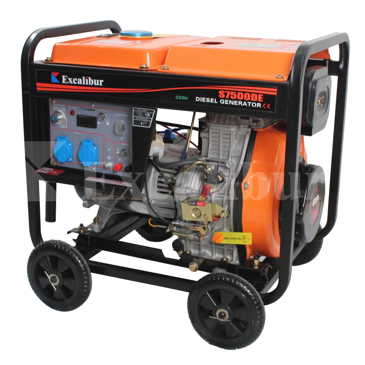 2kva 3kva 4.6kva 5kva 5.5kva 6kva 6.5kva 7kva 7.5kva 8kva Open type 5kw portable air cooled diesel generator