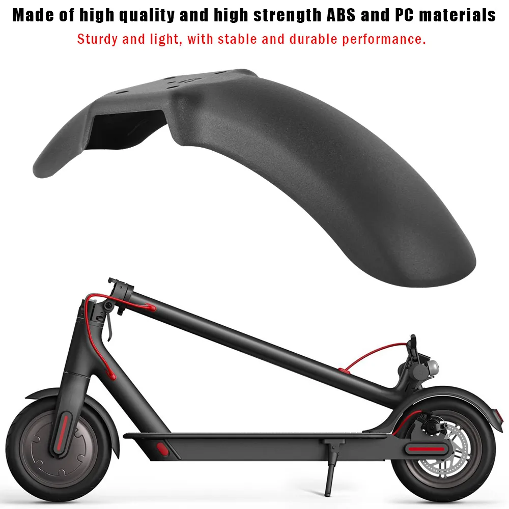 Front Mudguard for Xiaomi M365 Pro 1S Electric Scooter Tire Splash Proof Guard Fender Retrofit Shock Absorber Special Fenders