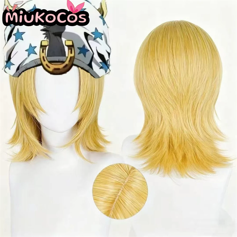 IN STOCK Johnny Joestar Cosplay Wig MiukoCosplay Anime JoJo's Bizarre Adventure Cosplay