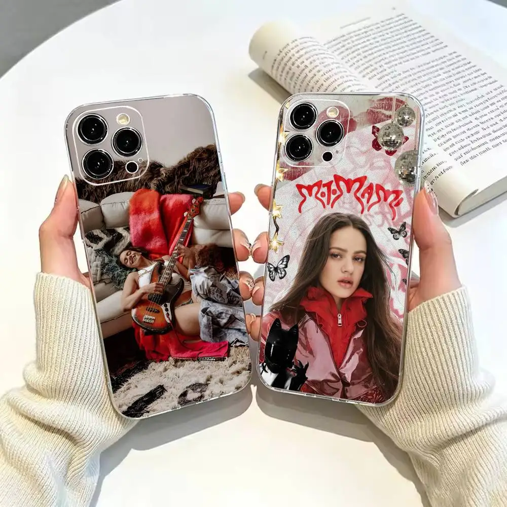 

Rosalia Phone Case For iPhone17, 16,15,14,13,12,11 Pro,Max,Plus,X,XS,XR,SE4Transparent Flexible Cover