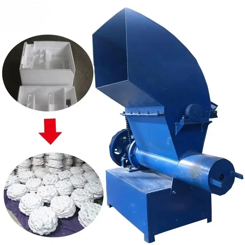 

Pu Foam Scrap Recycling Machine Eps Foam Melting Crushing Machine