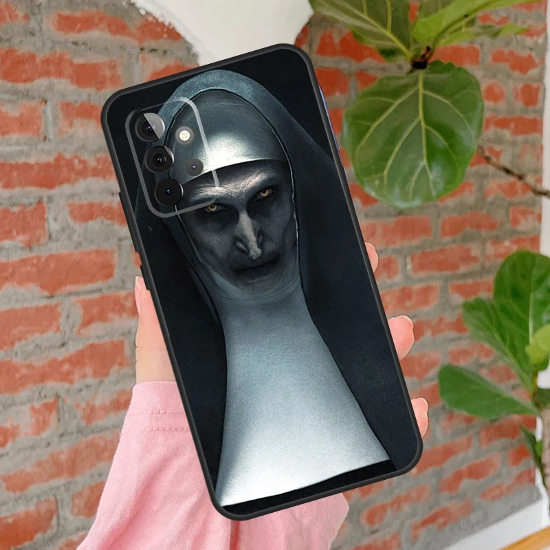 The Nun Valak Horror Phone Case For Samsung Galaxy A54 A34 A14 A55 A35 A25 A15 A52 A32 A12 A51 A71 A13 A33 A53