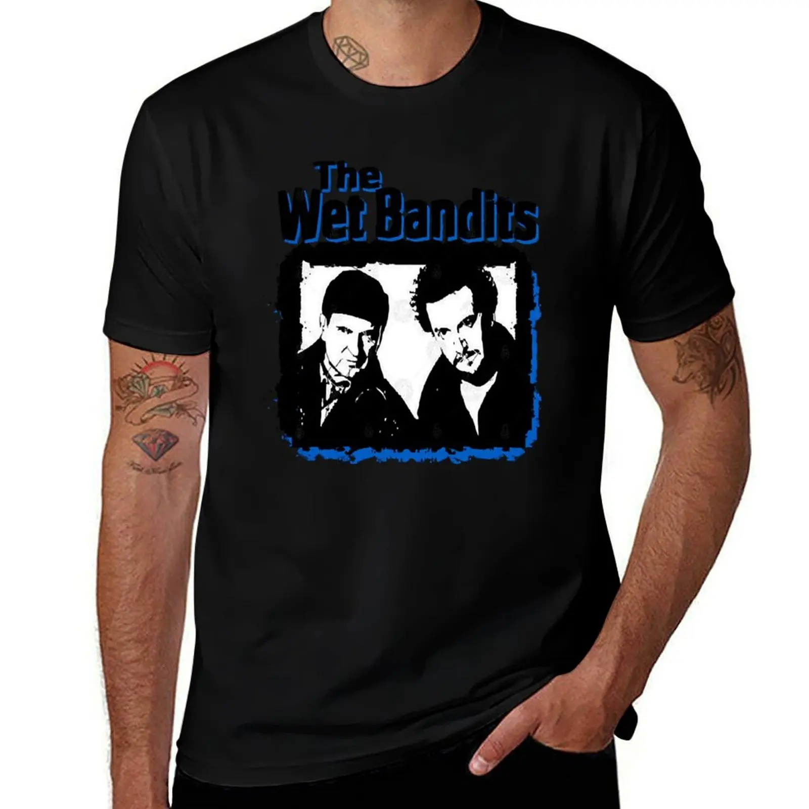 wet bandits T-Shirt Casual Daily Wear Short Sleeve Top T-Shirt