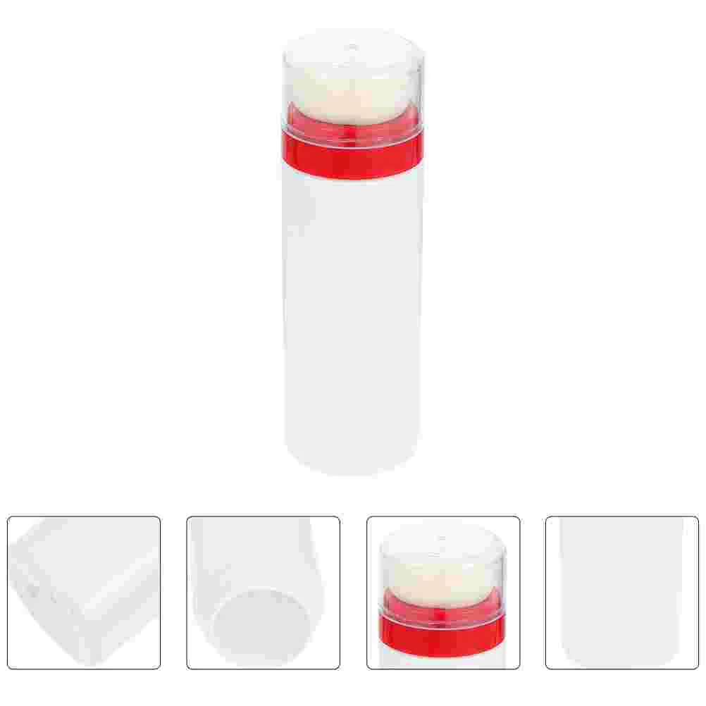 

2 Pcs Powder Puff Box Toddler Body Baby Bottles Plastic Milk Container for Case