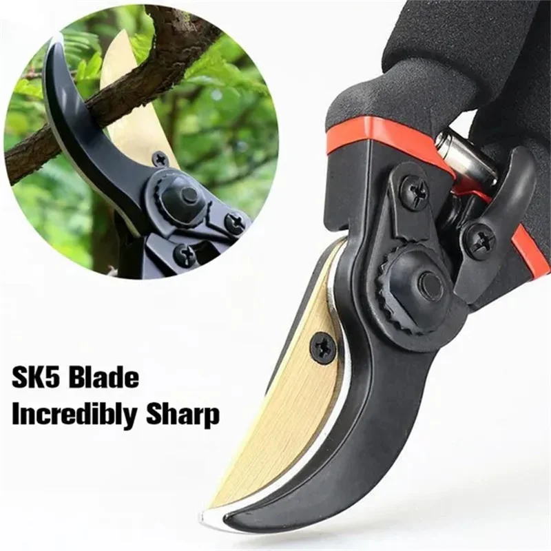 Gardening Scissors Pruning Shears Fruit Tree Scissors For Pruning Thick Branches Floral Pruning Shears Fruit Picking Scissors