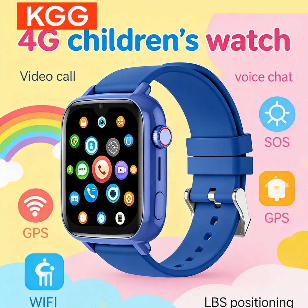 

Детские умные часы 4G, 1,91 дюйма, IPS, GPS/WiFi, видеозвонок SOS, удаленный мониторинг, детские умные часы, подарок для мальчиков и девочек, родительский контроль