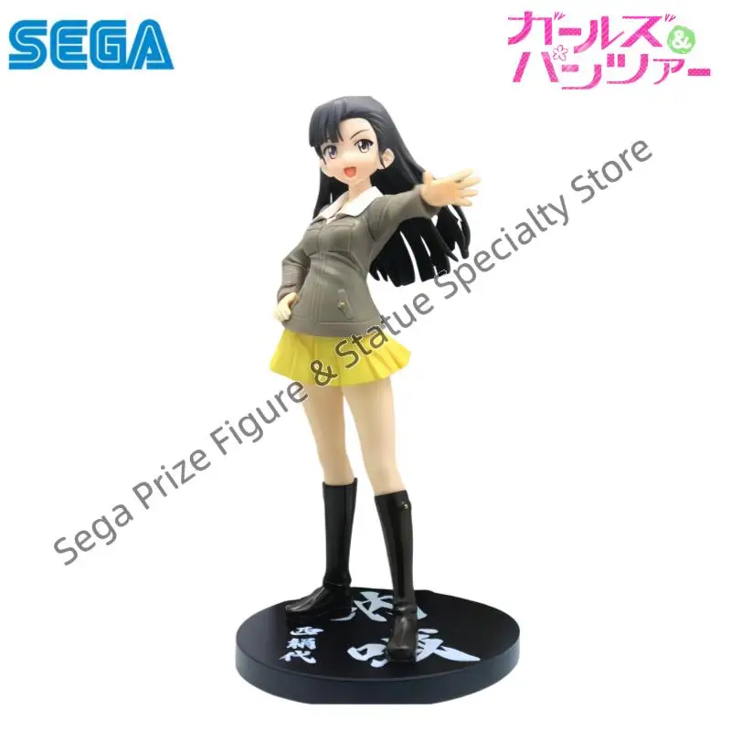 

Sega In Stock Original Box Garage Kit Girls Und Panzer Kinuyo Nishi Anime Characters Collectible Original Action Figure Statue