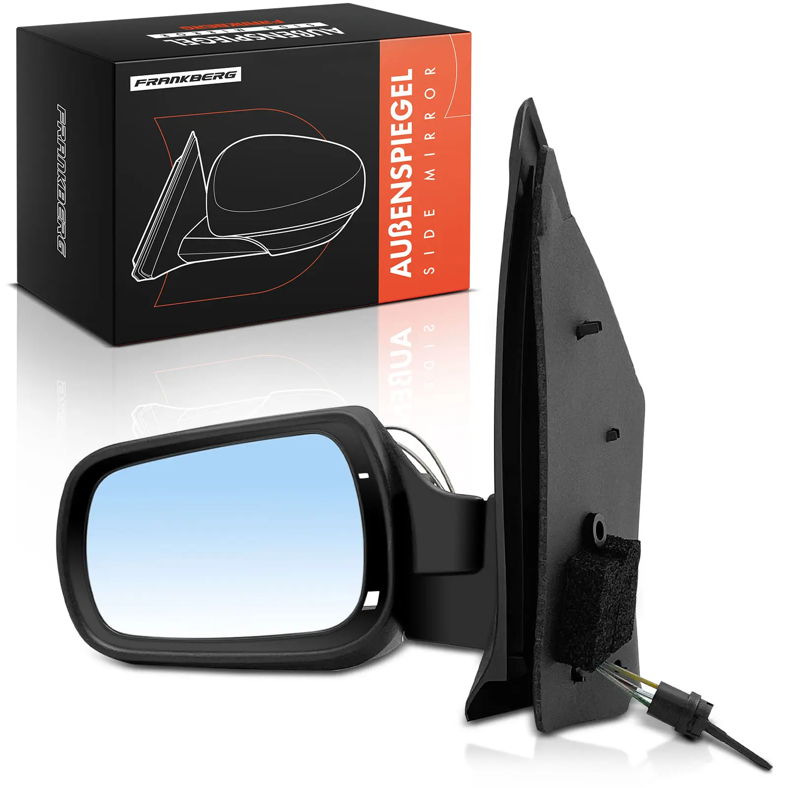 Frankberg 1x Buitenspiegel Links voor Ford Fiesta V Van JD JH 1.2L 1.3L 1.4L 1.6L 2.0L 2001-2005 1233352 1148206 1444263 1204311