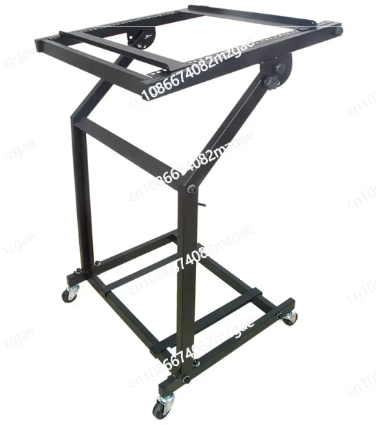 Rack de Equipamentos de Áudio Móvel com Rodas, Suporte para Amplificador de Potência Profissional 9/12/16U, Suporte para Mixer de DJ