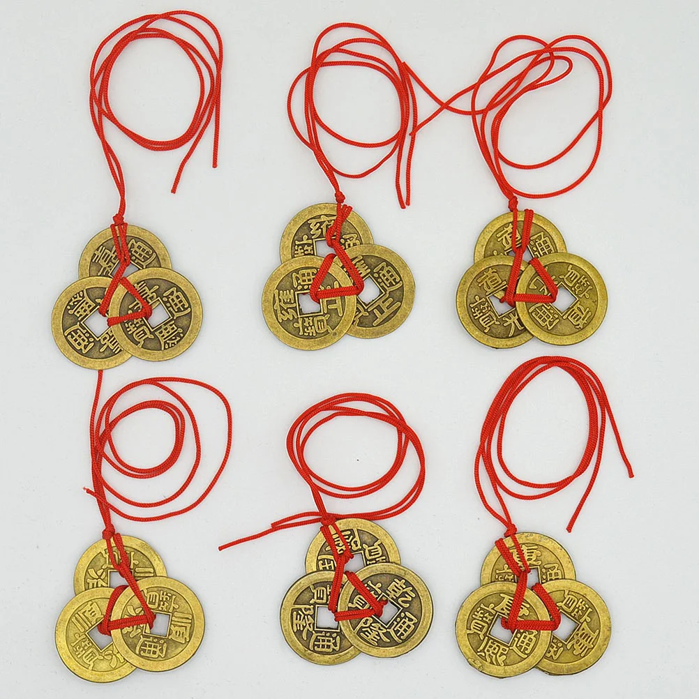 10 Sets Chinese Style Decoration Party Cup Holder with Marker Slot Car Home Alloy Ornament