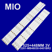 8pcs/kit LED Backlight Strip For HKC K480 2201-MB48030-0401BR2 2201-MB48030-0401BL2 MZ4B17B7 S7331 Hi tachi 48ks At vio At48h1