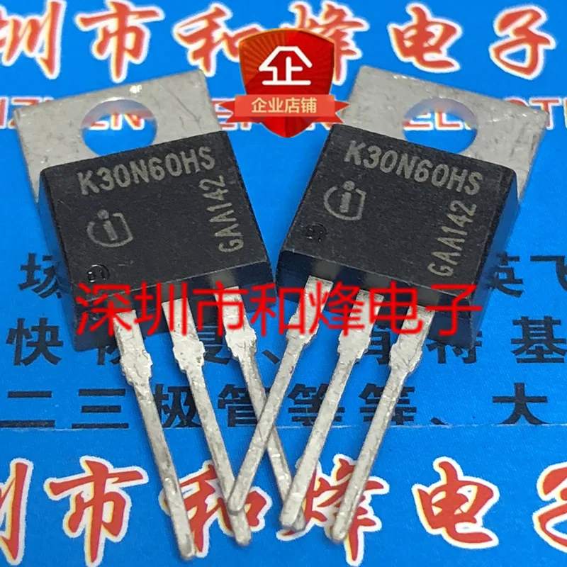 Free shipping    K30N60HS SKP30N60HS  TO-220       20PCS