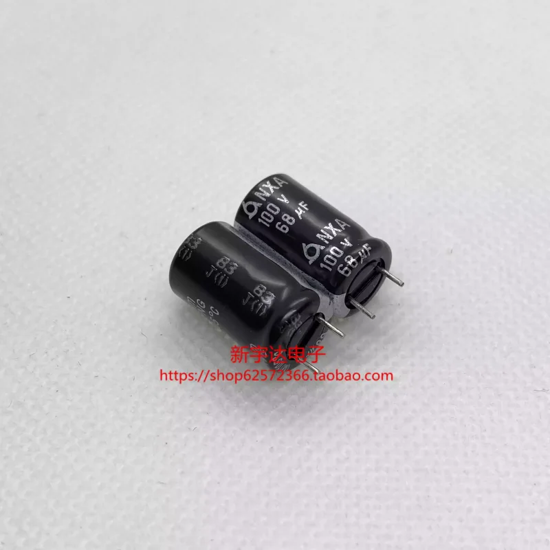 10-100PCS 68UF 100V electrolytic capacitor South Korea Sanying 100V68UF 10X16 NXA short pin high-frequency low resistance