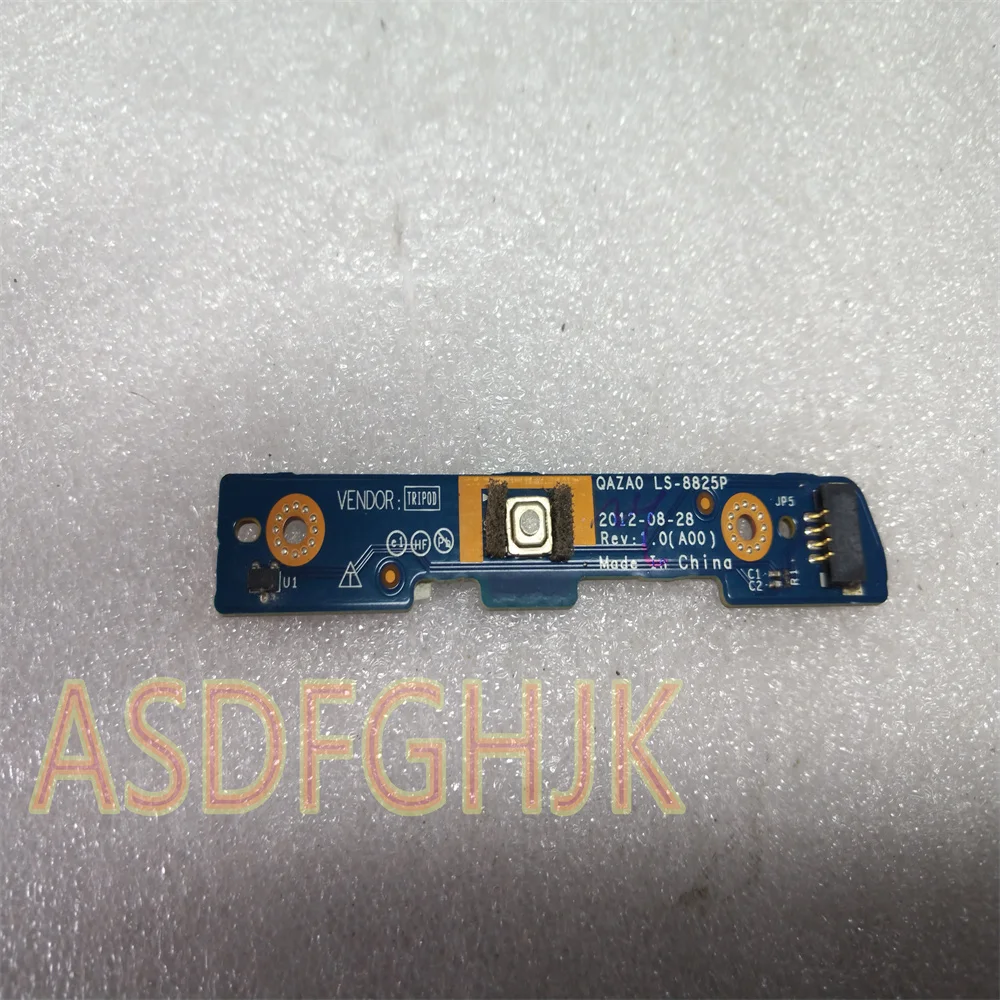 Genuine For Dell XPS 12 9Q33 Power Button Board Switch Board LS-8825P 009YCY CN-009YCY 09YCY  All Tests OK