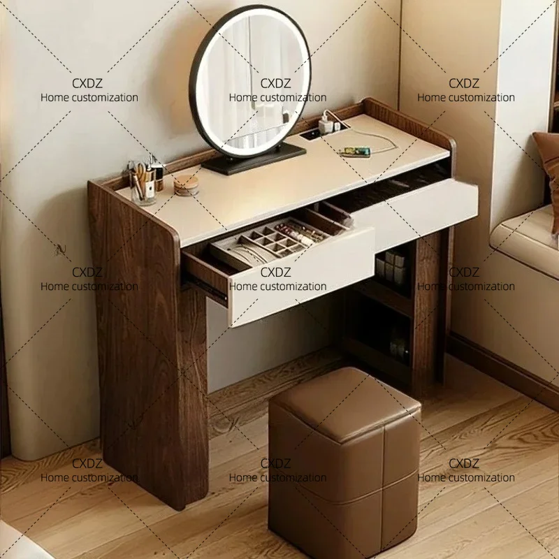 XXModern style Beauty Mid Century Dressing Table Bedroom Makeup Luxury Modern Vanity Table Service Vintage  Home