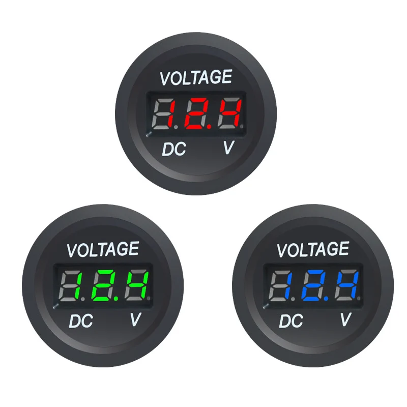 

DC 12V-24V Universal Digital LED Display Voltmeter Voltage Meter for Car Motorcycle Auto Truck