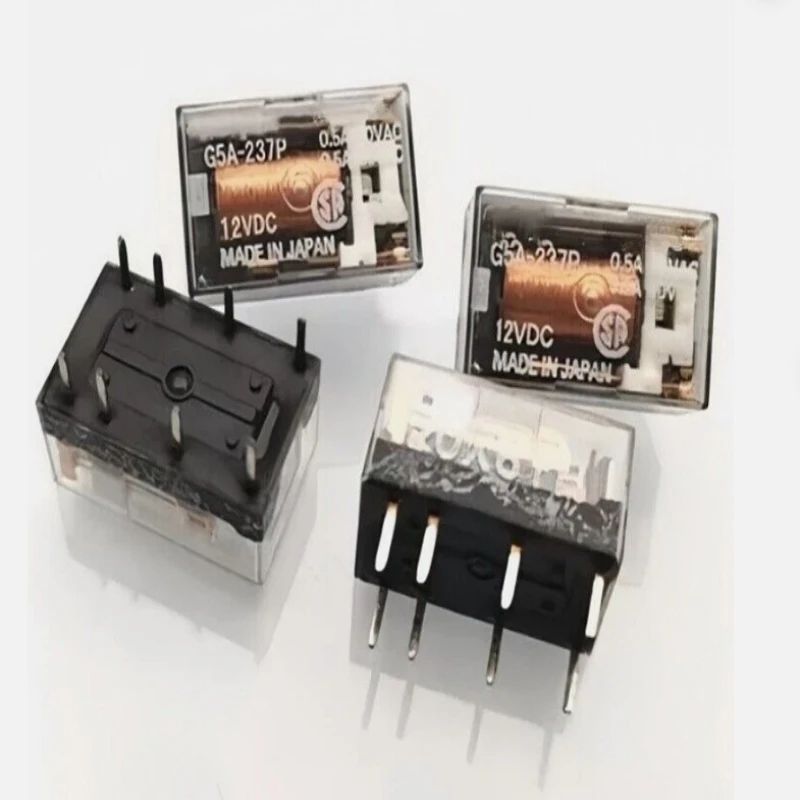 

Brand New Original 12V relay G5A-237P-12VDC G5A-237P 12VDC G5A237P 12VDC DC12V 12V 0.5A 60VDC 8PIN Fast delivery