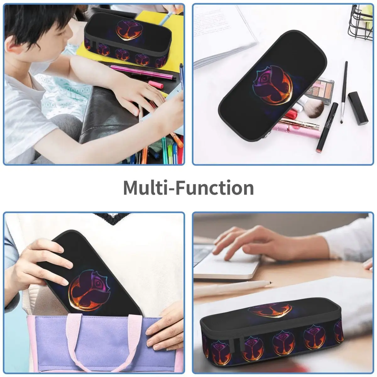 مقلمة تومورولاند على شكل فراشة لصبي فتاة صندوق القلم المدرسية حقيبة أقلام رصاص لوازم القرطاسية حقيبة حامل القلم