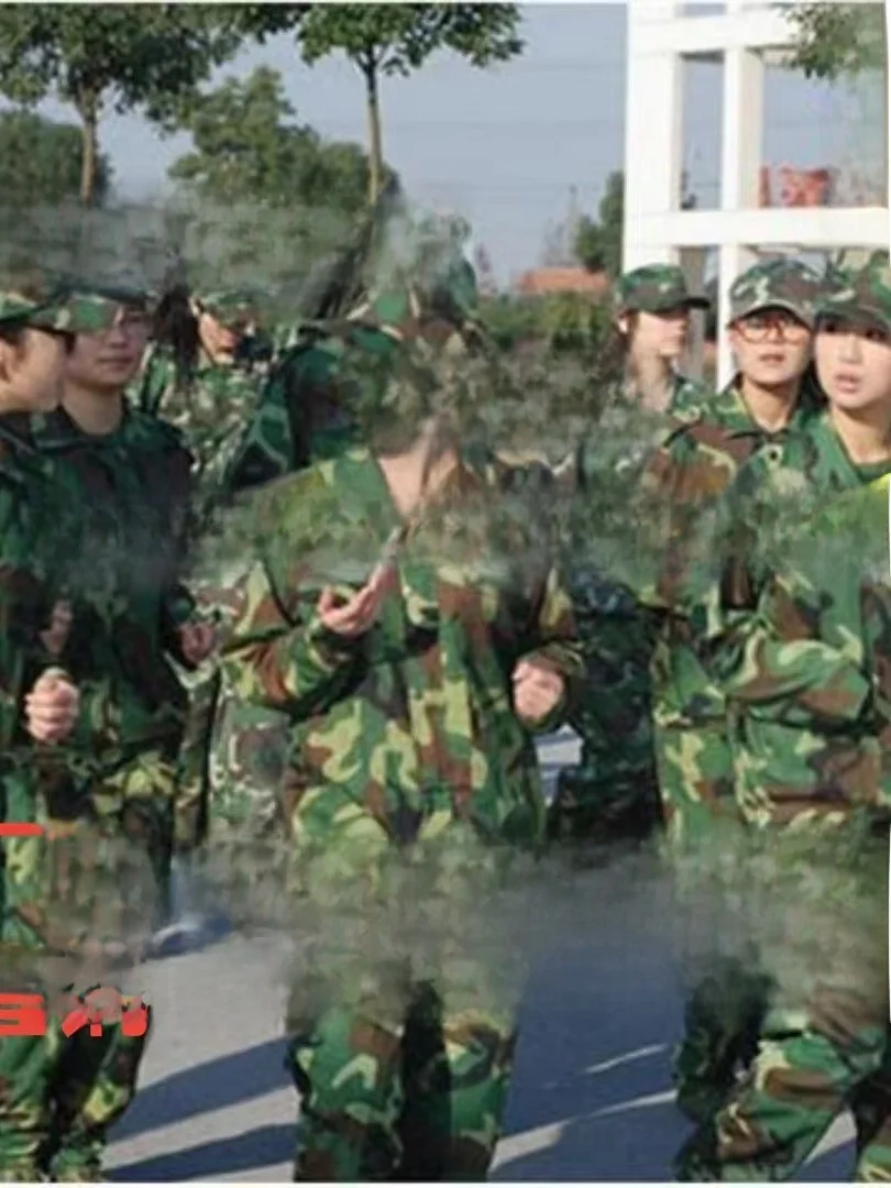 迷彩服セット-大きいサイズ-男女兼用-学生-軍事訓練服-高校-大学-アウトドア-キャンプ-旅行用品