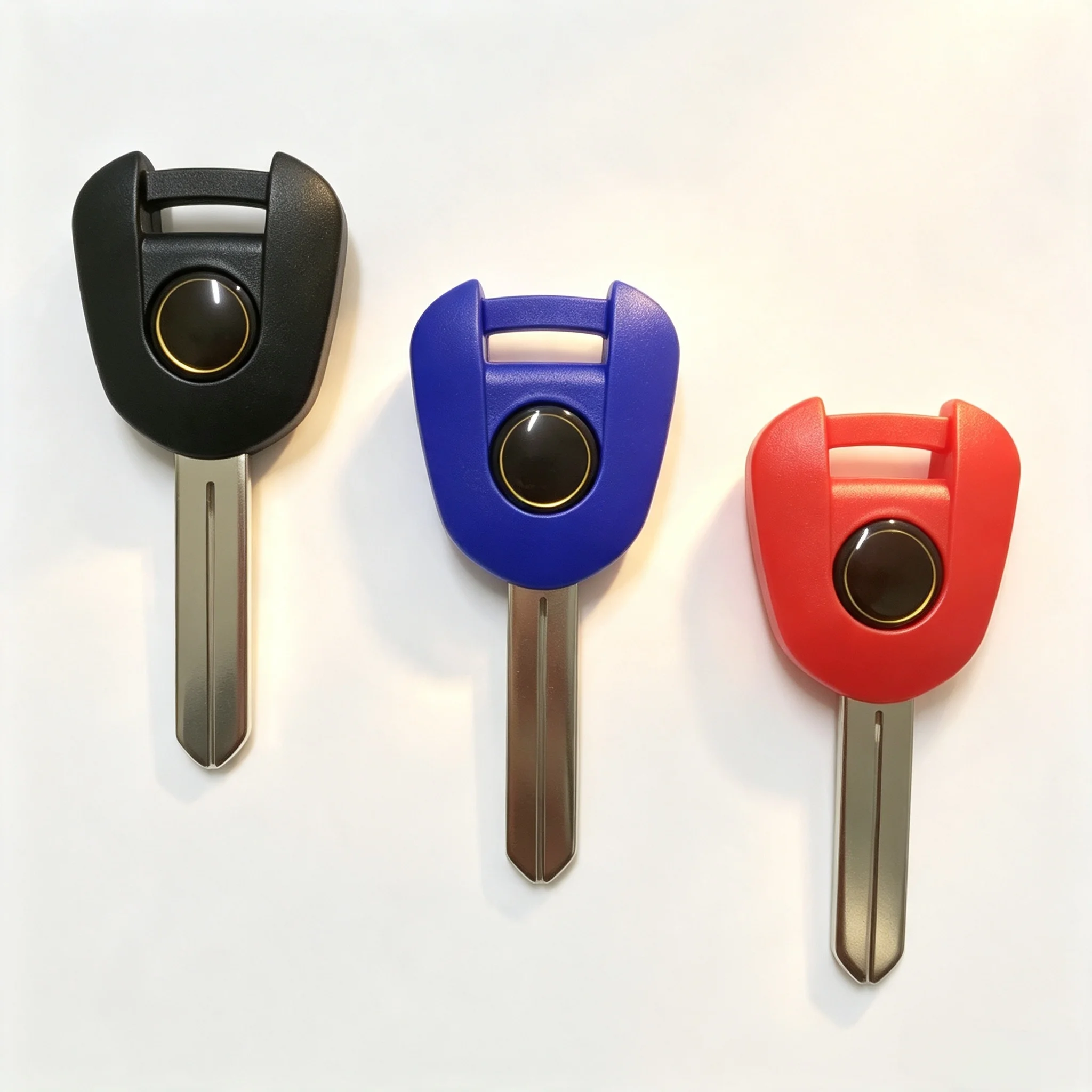 (Uncut Key Blank) For HONDA 100 125 150cc Scooter with Magnetic Tape Compatible for Replacement Keys Motorcycle Uncut Blank Key