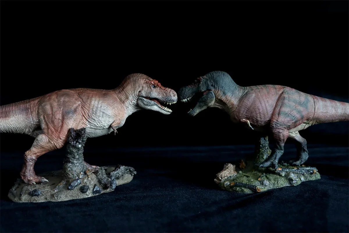 REBOR Non-scale Diorama Base Two Pack Summer kisses & Winter Tears Model Collection Dinosaur Animal Figure Finished Decor