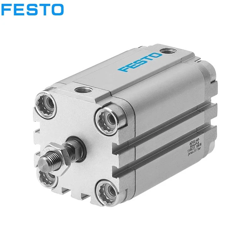 Festo Cylinder ADN-25-10-15-16-20-25-30-32-35-40-50-60-70-80-100-I-A-P-A ADN/AEN Series Bore Size 25mm Compact Cylinders