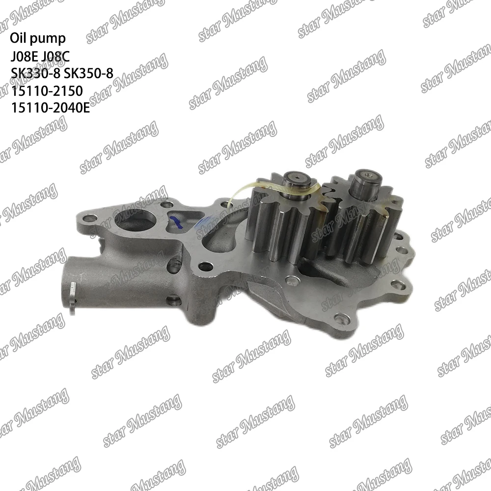 

J08E, J08C, Φ, масляный насос 15110-2150, 15110-2040E, подходит для двигателей Hino