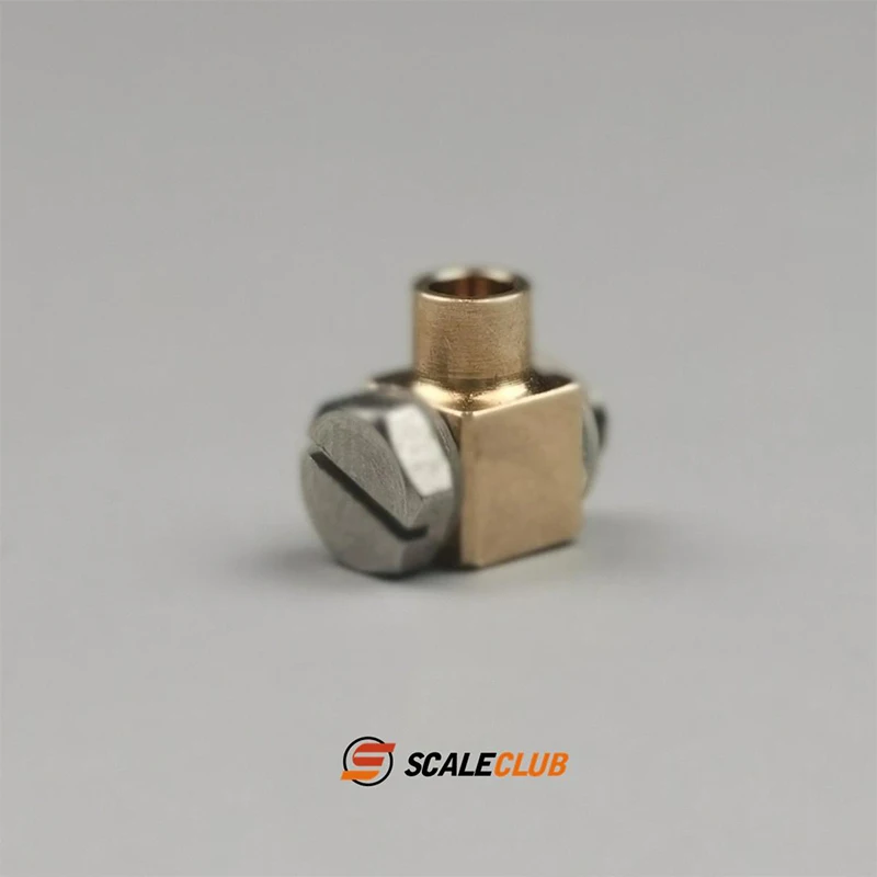 Scaleclub tamiya hydraulic oil mouth 2.5mm copper tube welding to 3mm male