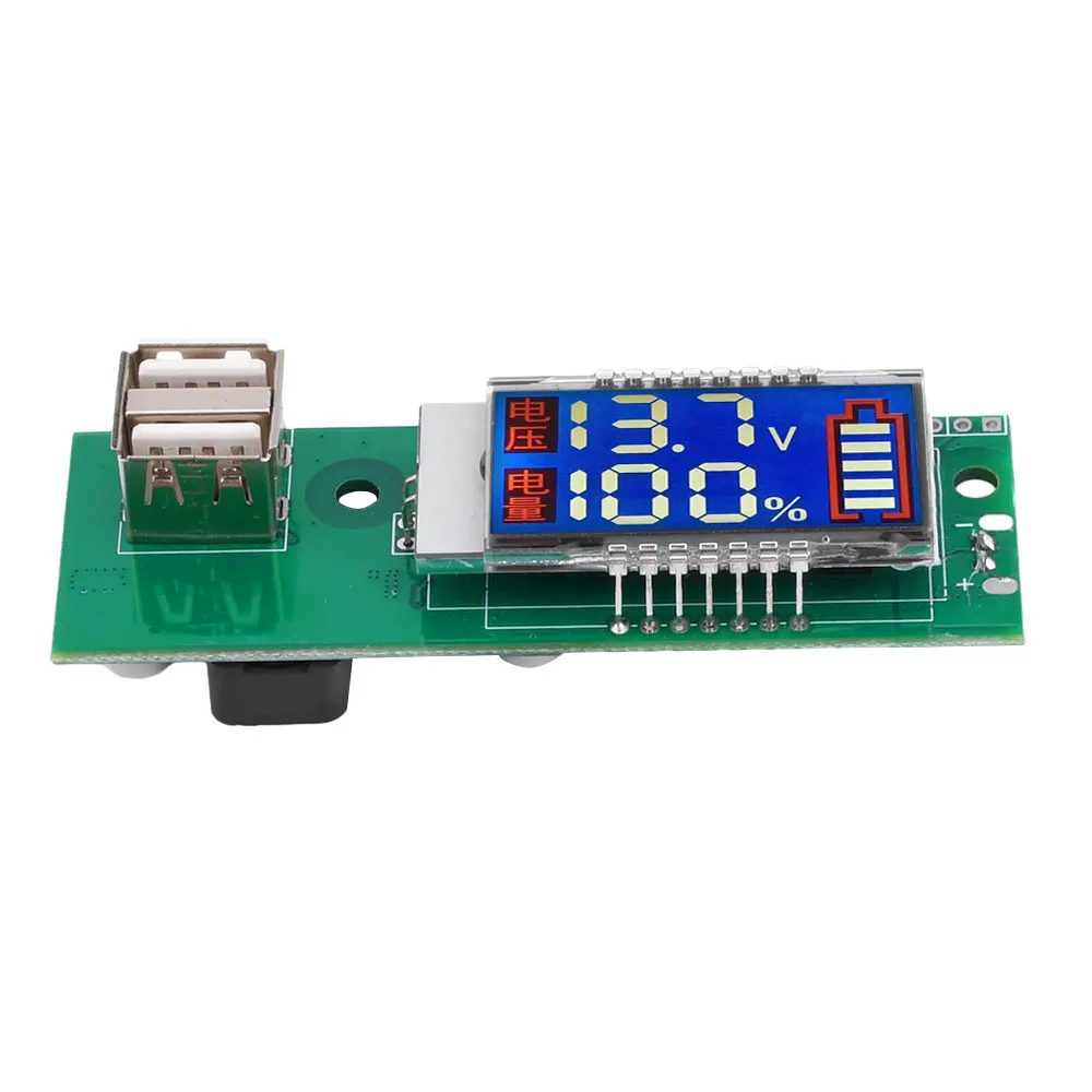 12V 3S Battery Level Indicator Lithium Battery Charge Control Module Acid Battery Capacity Tester Voltmeter Voltage Meter