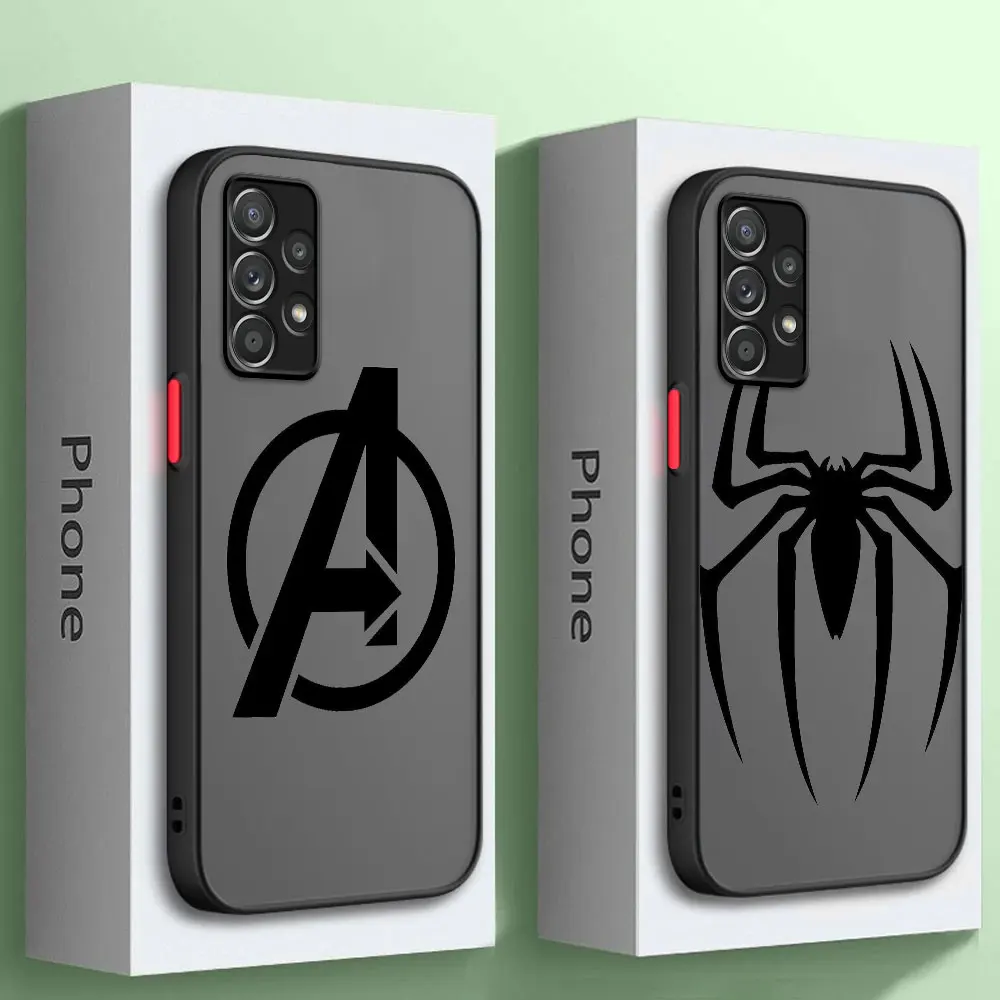 

Матовый чехол для телефона Samsung A52 A53 A12 A13 A14 A21s A22 A24 4G A32 A34 A54 A53 A70 A72 A73