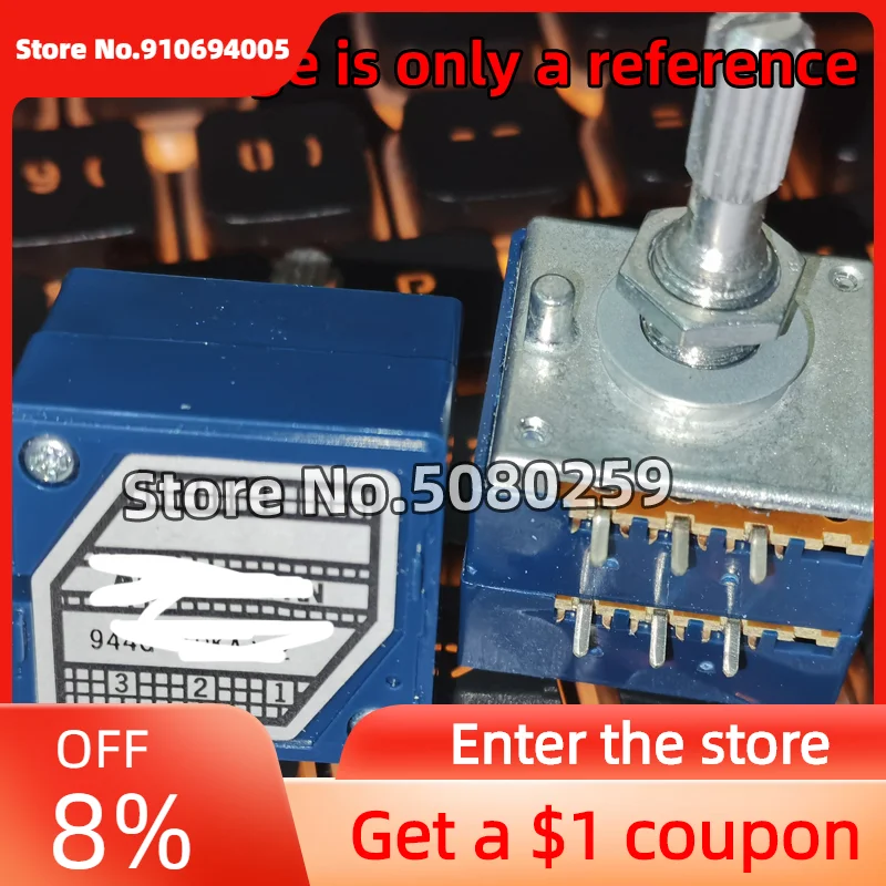 1PCS Original RK27 Petiole dual fever volume potentiometer A10k 10K 20K 50K 100K 250K