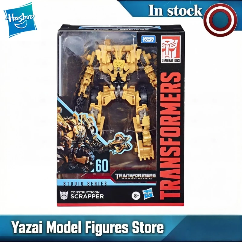 Original Hasbro TAKARA TOMY TRANSFORMERS Studio Series SS60 SCRAPPER Action Figure Model Gift