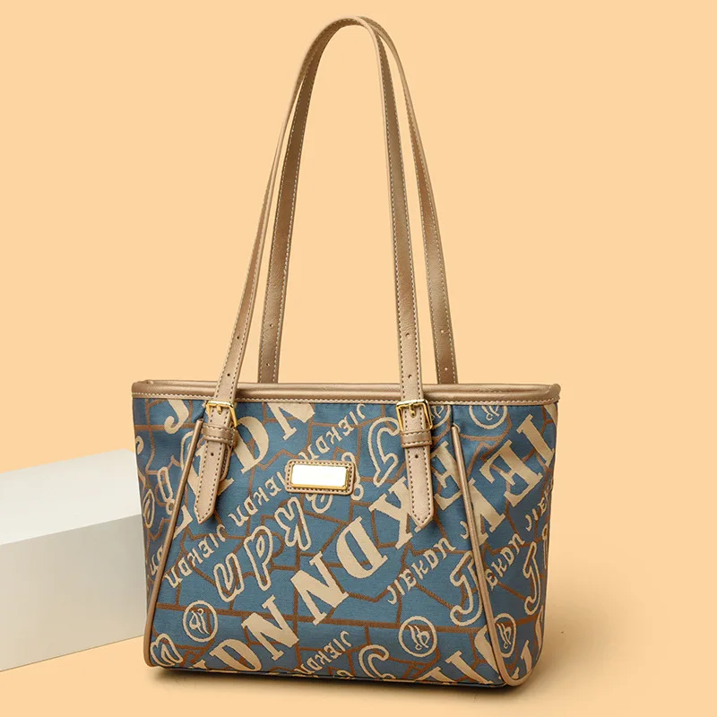 

2025 New Women's Fashion Tote - Large Capacity Multi-compartment, Noble Commuter Shoulder Bag