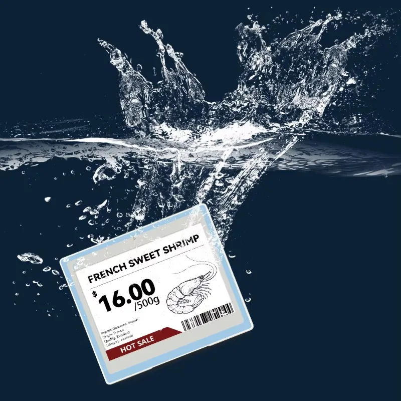 4.2 Inch Waterproof  Ink Buffet Tag Supermarket Smart Price Tag