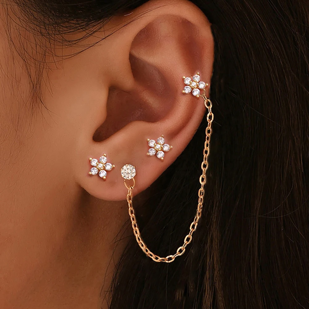 Thumbnail 4 - #51 Latest Stud Earrings Offers