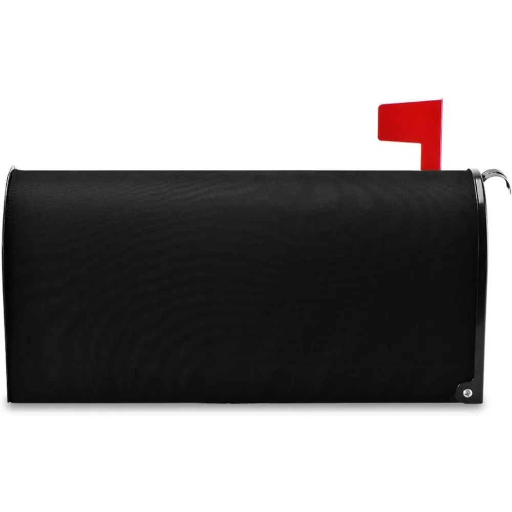 

YETTASBIN однотонные черные магнитные чехлы для почтовых ящиков, наружные украшения, чехлы для почтовых ящиков, многоразовые чехлы для почтовых ящиков с буквами, почтовые обертки для H