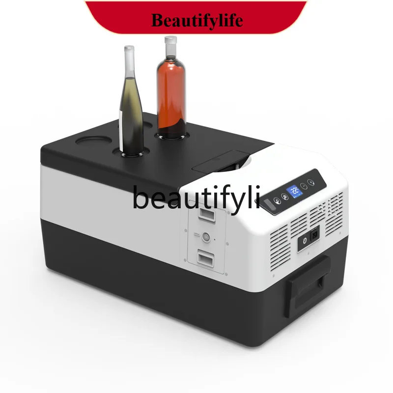 

AB02 Автомобильный холодильник двойного назначения с быстрым охлаждением, автомобильный холодильник для кемпинга