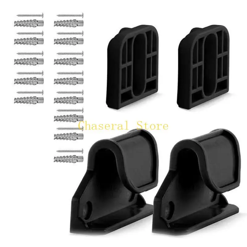 

E7CE 1 Set Safety Gate Replacement Component Part with Brackets Hook and Screws