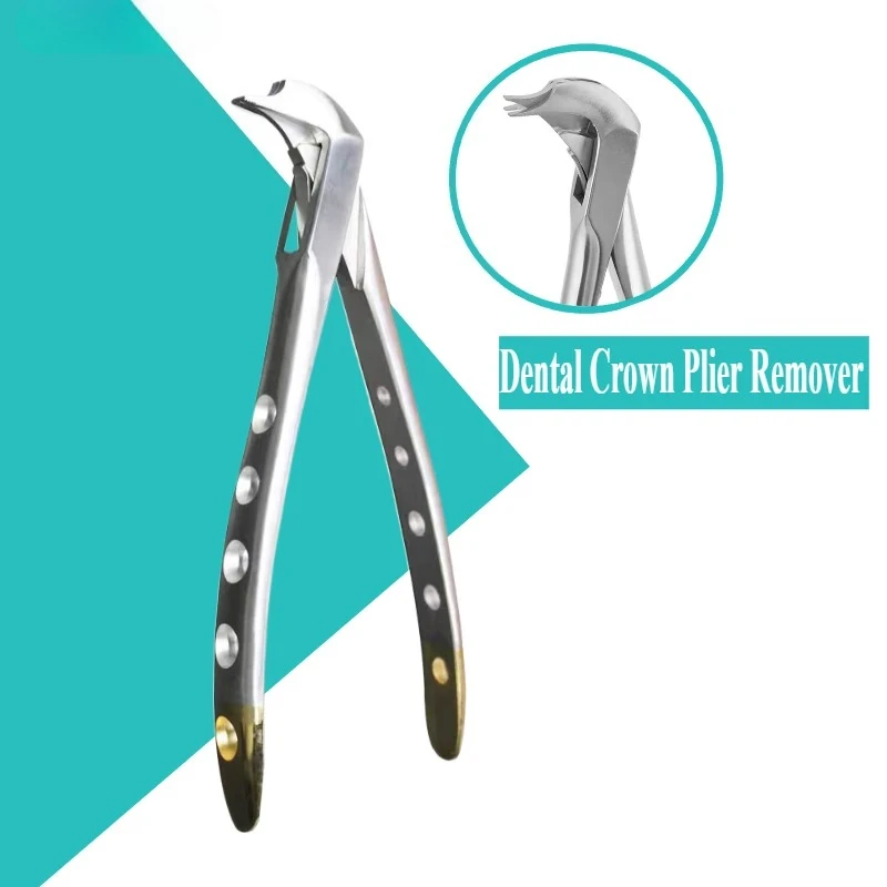 Dental Tooth Crown Remover Plier Crown Spreader Forceps Beak Stainless Steel Surgical Dentist Tools Orthodontic Instrument