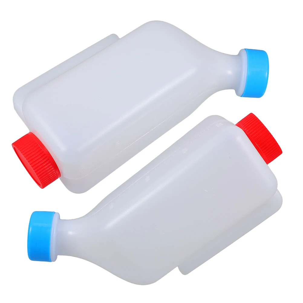 

2pcs Bucket-Mounted High Capacity for Lambs Goats Calves Reusable Durable Hanging Design Easy Farm Animal Nursing Bottle Pet