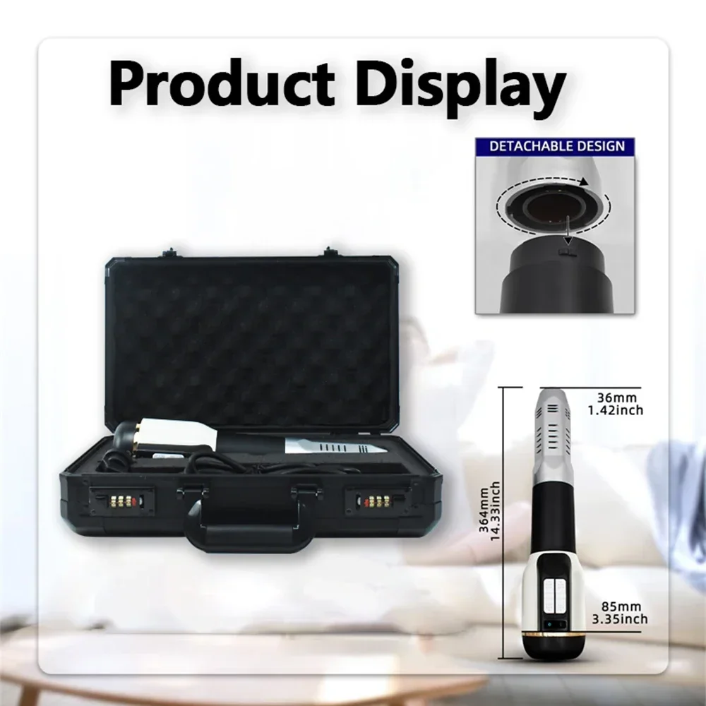 Professional Light Therapy Anion Negative Ions Apparatus Itera Electric Heating Classic Large Orginal Blower Terahertz Wand