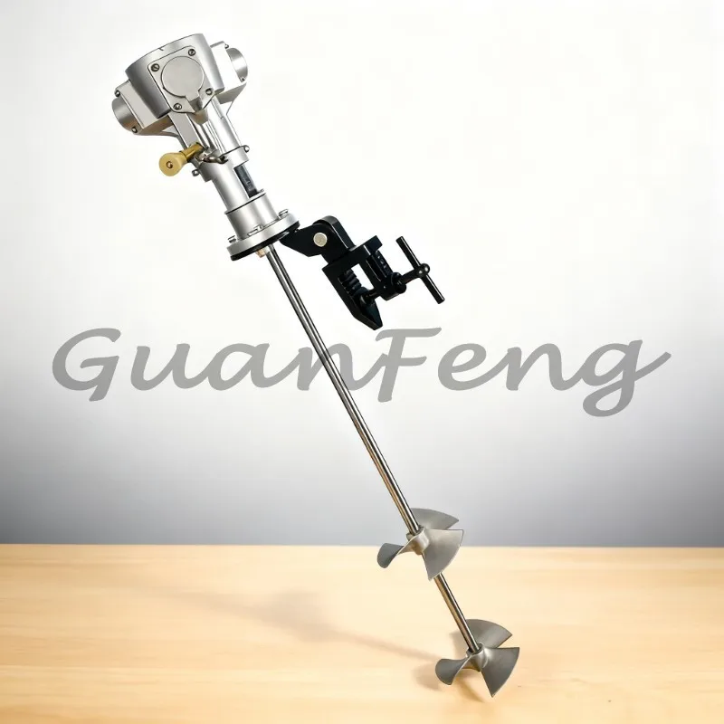 200L 50 Gallon Pneumatic Paint Mixer Stirrer, Tank Agitator Machine for Industrial Paint, Ink and Chemical Liquid Blending Work
