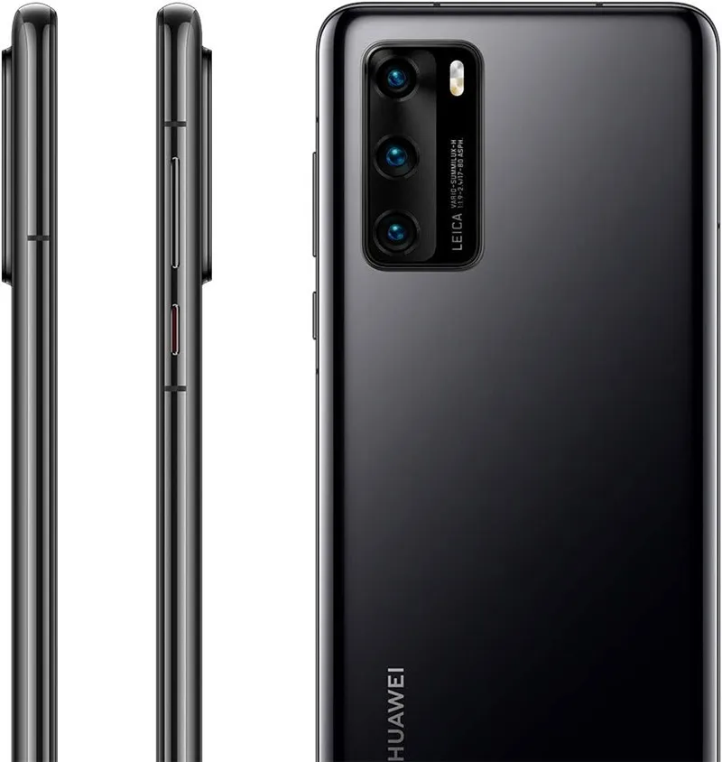 Versi Global HUAWEI P40 5G, ponsel pintar 6.1 inci Kirin 990 50 MP Ultra Vision Leica Triple kamera 22.5W pengisi daya super