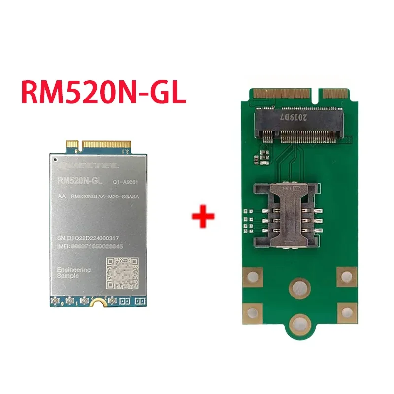 New Quectel RM520N-GL 5G Sub-6 GHz NR M.2 module RM520NGLAA-M20-SGASA for Global