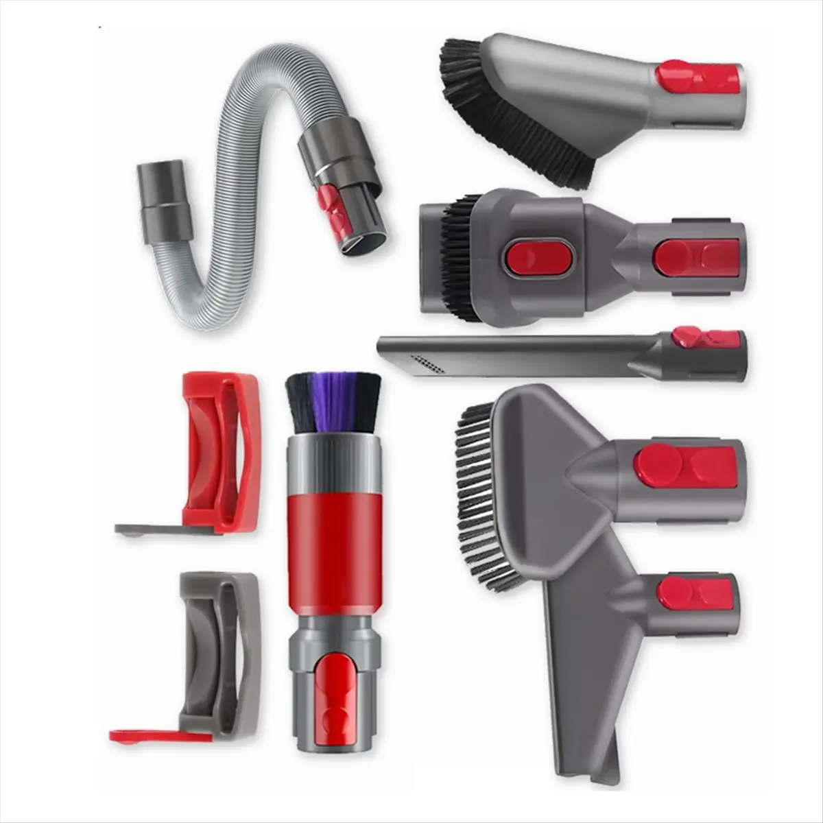 

Набор аксессуаров для ручных пылесосов V7, V8, V10, V11, V15: телескопическая трубка-удлинитель, щетка [запчасти]