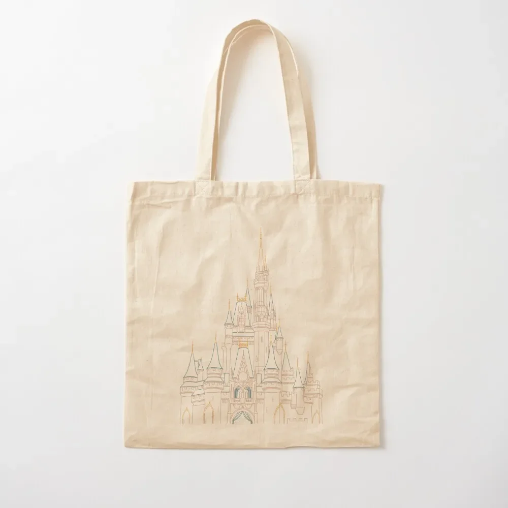 Magic Castle Tote Bag reusable shopping bags shopping cart bags Candy bags custom tote bag Tote Bag