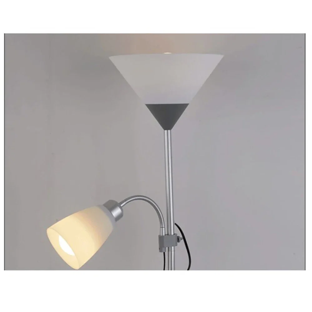 Nordic Design Floor Lamp Home Indoor Decor Stand light For Bedroom Living Room Sofa Background LED 2-head LED Floor Lingting